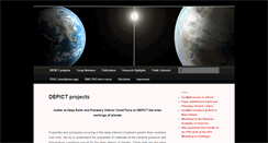 Desktop Screenshot of depict-group.org